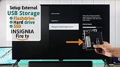 How To Use USB Drive on Insignia Fire TV to Move Apps From Internal Storage!