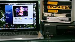 Transfer VHS tapes to your computer