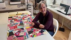 HOW TO SEW CRAZY QUILT SQUARE - PART 1