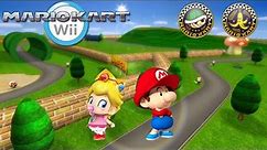 Mario Kart Wii Playthrough Part 3 - 50cc Shell and Banana Cups