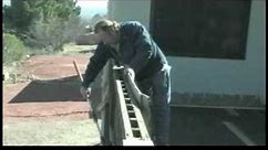 How to Stain a Deck : How to Stain a Deck: Staining Deck Rails