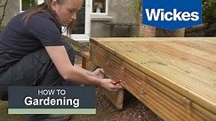 How to Build a Raised Deck with Wickes