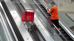 Schindler elevator and shopping cart escalators at The Atlanta Target