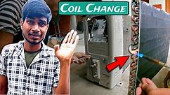 LG AC condensor coil change in Simrahi Supaul