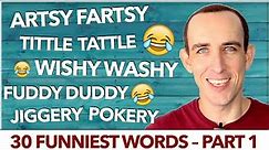 😂 30 Funniest Sounding English Words (Part 1) | Learn English Vocabulary