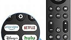 Replacement Remote Control for All Insignia TV/ToshibaTV/Pioneer TV, AMZ Omni TV/4-Series Smart TVs, Hisense TV, with 4 Shortcut Keys (Not for TV Stick and Box)