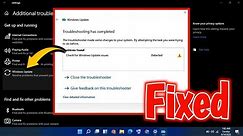 How To Fix Check For Windows Update Issues Detected Windows 11/10 | Windows 11 Update Error Fixed