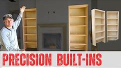 Built-in Book Shelves - Pro Tricks For Flawless Joinery