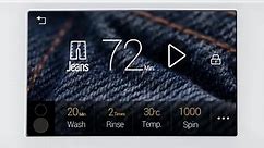 Haier - Watch and learn how to how to select laundry...