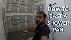 How To Cast A Shower Pan