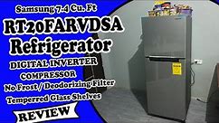 SAMSUNG RT20FARVDSA Inverter No Frost Refrigerator 7.4 Cu. Ft.
