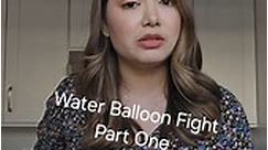 The consequences of trying to participate in a water balloon fight at 30. My body definitely doesn't move as fast as it did at 20. After Part 1, watch Part 2!!! #waterballoonfight #waterballoon #balloonfight #injuries | Katerina Villegas
