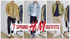 7 Casual Spring H&M Outfits | Men’s Fashion | Outfit Inspiration