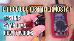 How to Test a Fridge Defrost Thermostat, Symptoms, and How it Works