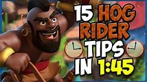 How to Master the Hog Rider in Clash Royale