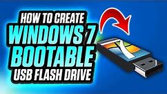 How To Create Windows 7 Bootable USB Flash Drive in 2023: The Ultimate Guide!