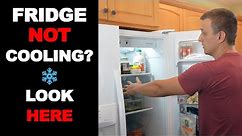Frigidaire Fridge Not Cooling and The Easy Fix