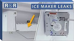 Ice Maker Leaking Water? (Refrigerator Troubleshooting) | Repair & Replace