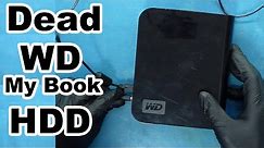 How to fix a Dead External WD hard drive HDD - Data Recovery
