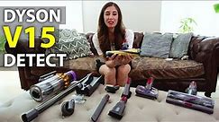 Everything You Need to Know about the Dyson V15 Cordless Vacuum!