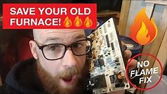 FIX Gas Furnace that Won't Ignite | No Heat No Flame | How to Fix Furnace That Keeps Shutting Off