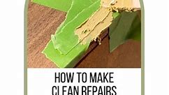 Struggling with using too much Bondo and over-sanding during small veneer repairs? Here’s our trick for cleaner, more efficient fixes: **Step 1:** 🧹 **Clean the Area** Start by removing any debris or loose veneer. A clean surface is key! **Step 2:** 🖌️ **Tape the Edges** Use painter’s tape to outline the damaged area. This helps in keeping the repair work precise and clean. **Step 3:** 🥣 **Mix Bondo** Prepare a small batch of Bondo - just enough for the repair. **Step 4:** 🪑 **Apply Bondo** 