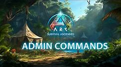 Ark Survival Ascended Admin Commands Guide! #Nitrado Guides