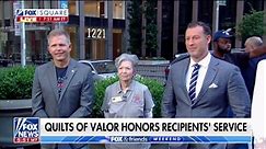 Quilts of Valor Foundation provides over 350K handmade quilts to veterans