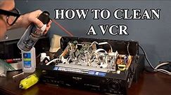How To Clean A VCR