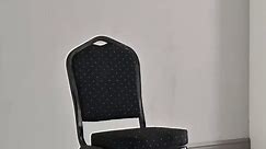Metal Legs Upholstered Padded Banquet Chairs for Event Hotel Church Dining Restaurant. Chinese Original Chairs Manufacturer. Call us! #banquetchair #eventplanner #rentalchairs #hotelchair #fyp