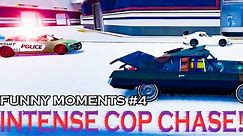 Roblox funny moments #4 - HUGE Cop Chase!! - Car Crushers