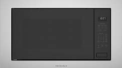 Monogram 2.2 Cu. Ft. Black Built-In Microwave Oven - ZEB1227SLSS