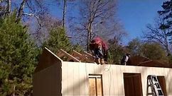 How to build a 12x20 shed: Pt1