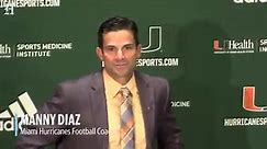 UM introduces their 25th football coach, Manny Diaz