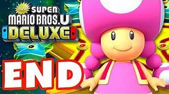 New Super Mario Bros U Deluxe - Gameplay Walkthrough Part 9 - Superstar Road 100%! (Nintendo Switch)