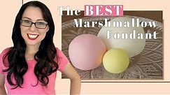 The BEST Marshmallow Fondant Recipe EVER!