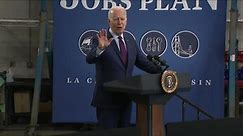 President Biden arrives in WI