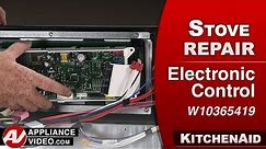 KitchenAid Stove - Unit Will Not Power Up - Electronic Control Repair
