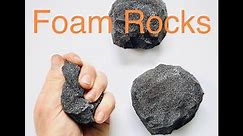 How to make Foam Rocks