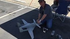 Burt Rutan Ares model flown and built by Scott