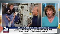 First mother in space celebrates International Women's Day