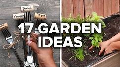 17 Fun Garden Ideas