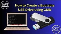 How to Create a Bootable USB Drive Using CMD - Step-by-Step Guide (Hindi)