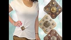 How to dress up your t-shirt using the T-Shirt Cinch Clip!