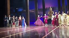 As we take our Opening Night... - The King and I the Musical