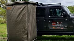 NOMAD Shower Tent Awning (Foldout) with Roof | NOMAD | Caravan RV Camping