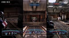 Mass Effect 3 Wii U/PS3/360 Gameplay Frame-Rate Tests