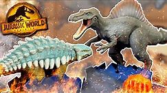 JURASSIC BATTLE ROYALE PLAYSET!!! - Review and Unboxing