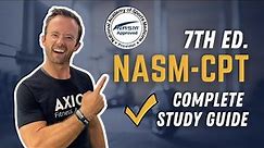 Complete NASM Study Guide 2023 || Free Download || NASM CPT 7th Edition