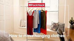 Pack Hack for hanging clothes | PODS
